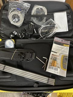 Fluke 830 Laser Shaft Alignment Tool Kit w/ Accessories in Hard Carry Case