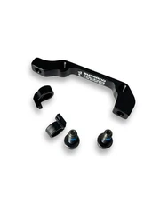 Shimano SM-MA-R160P/S Rear Disc Brake Adapter — IS to POST 160 mm, Black