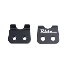 Ride Engineering Billet Brake Line Clamp Black For KAWASAKI KX450 2019-2023