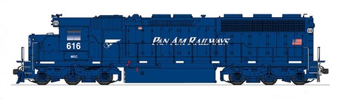 Locomotora diésel InterMountain escala N 69588 MEC azul EMD SD45-2 | Zustand: New