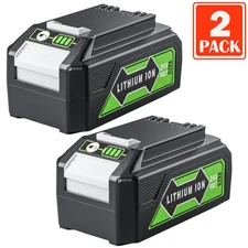 2Pack 24V 6.0Ah Lithium-ion Battery For Greenworks G-24 24Volt 29852 29842 29322
