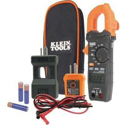 Klein Tools #CL120KIT LCD Clamp Meter Test Kit.