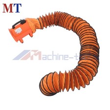 8 Inch Blower Fan with 33 FT Hose Exhaust Fan with Duct 180W 900CFM 3450RPM