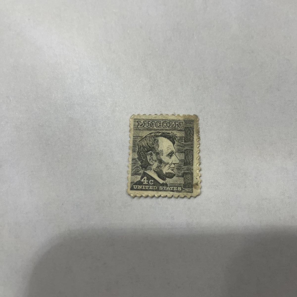 4 Cent Lincoln Stamp In Used Us Stamps (1901-Now) for sale | eBay