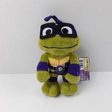 Mattel Teenage Mutant Ninja Turtles Mutant Mayhem Donatello 8  Plush Toy