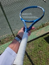 Babolat Evo Drive Lite (Used) Tennis Racquet/Racket Grip 4 ⅜" Freshly Strung 