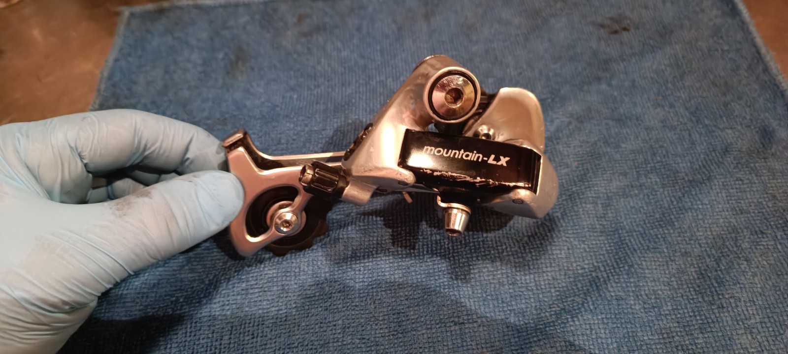 Vintage Shimano Mountain LX RD-M452 Rear Derailleur MTB Retro 1989 Japan PERFECT