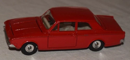 Vintage Dinky No. 130 Ford Corsair Car Red - Diecast