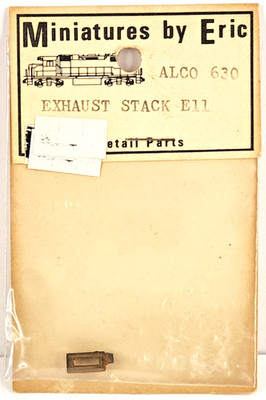 HO Scale Miniatures by Eric #E11 Alco 630 Exhaust Stack