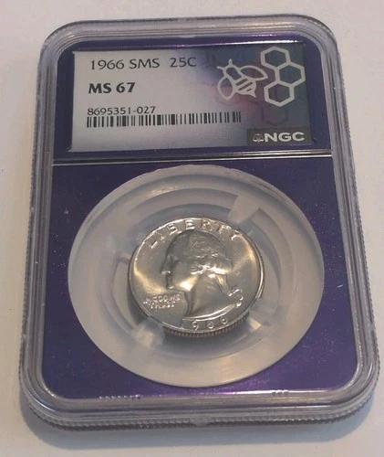1966-P Washington Quarter — photo from the most recent tracked eBay sale