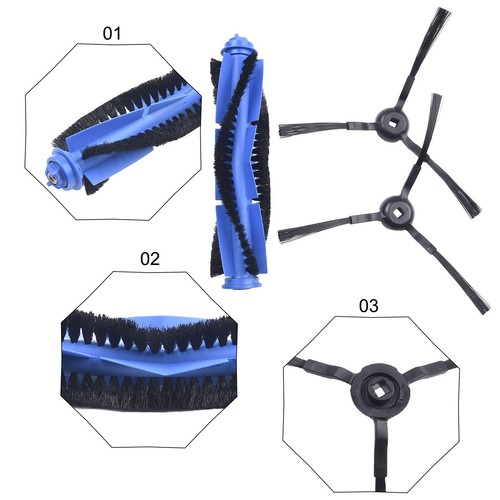 3pcs/set Für Robovac L35 Hybridroboter Schwarz Dauerhaft Gute Qualität - Bild 18 von 24