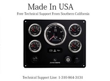 JOHN DEERE MARINE ENGINE BOAT INSTRUMENT PANEL PRE-WIRED USA MADE