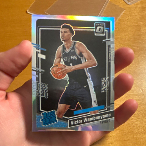 Panini Donruss Optic Victor Wembanyama Rated Rookie Holo Prizm #225 Spurs