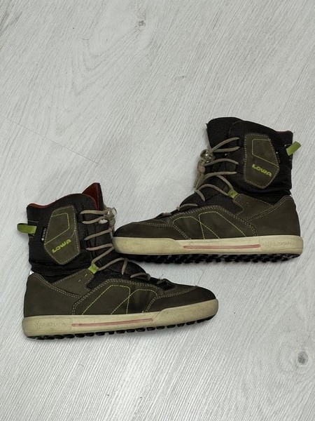 Men Lowa Boots Grey Textile 36 #MDYV