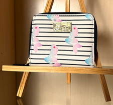 Luv Betsey Johnson Mermaid Wallet Zip Around