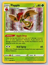 Carta Pokemon Flapple 022/192 Holo Rara SWSH02: Scontro Ribelle - NM