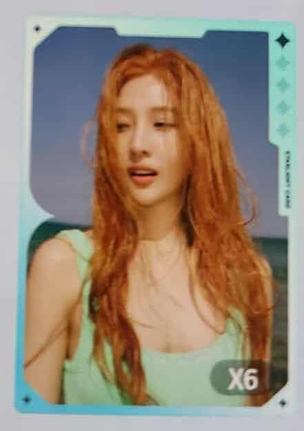 JOY ALBUM FROM JOY, WITH LOVE QQ MUSIC CHINA EVENT PHOTOCARD