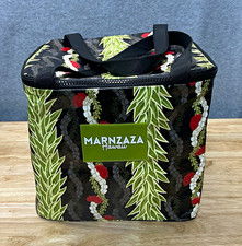 Insulated Tote Lunch Foil-Lined Zipper bag Hawaii Marnzaza