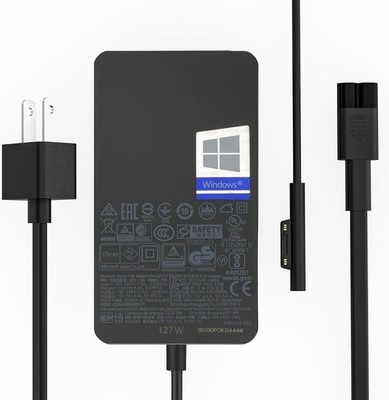 Genuine 127W Charger 1932 for Microsoft Surface Pro 7/8/X Laptop Book Go 2/3/4/5
