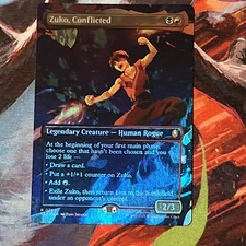 Zuko Conflicted (Borderless) Avatar the Last Air Bender Foil