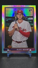 2021 BOWMAN CHROME ALEC BOHM RC 1991 RETRO 91BAB PHILLIES