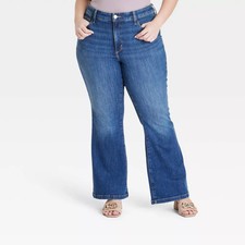 Women's High-Rise Flare Jeans - Ava  Viv