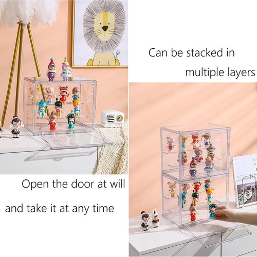 Vitrina Acrílica Vitrina Transparente para Figuras de Acción Modelo Miniatura - Imagen 7 de 12