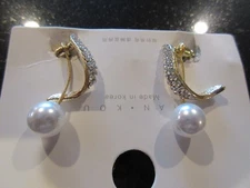 Earrings - 14 Carat Yellow Gold Plated