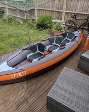 Itiwit 3-Person Kayak Inflatable with 1 paddle and electric pump