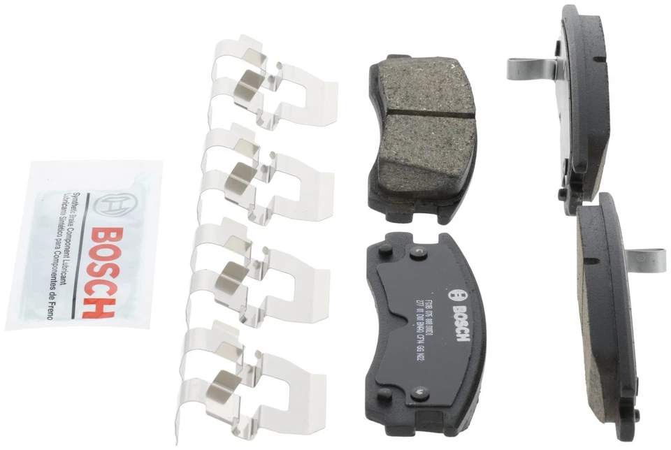 Juego de pastillas de freno de disco traseras Bosch BP814 para Chevrolet Impala Venture Monte 00-10 Foto 4 de 4