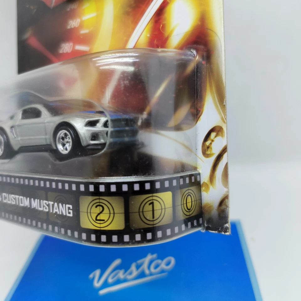 Hot Wheels 2014 Retro Entertainment Need for Speed - 2014 Custom Mustang BDT87 - Image 3 of 4