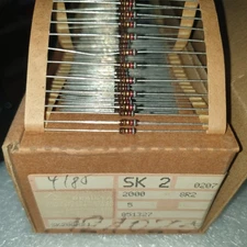 NOS RESISTA SK2 8R2 5% 1/4W CARBON RESISTORS MARSHALL AMP EQ PIHER QUALty! 50pcs