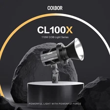 COLBOR CL100X 110W Bi-Color LED Video Light Studio Photography Light 2700K-6500K