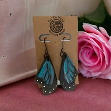 Butterfly Wings Dangle Drop Earrings