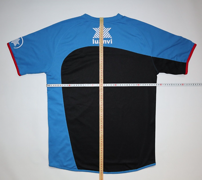 Maillot Entraînement Levante UD 2011/12 – Luanvi – Taille S – Noir – Vintage