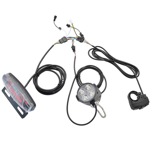 Electric-Bicycle Lamp Parts Outdoor Tail Lights Turn Signal 1PC 12W High-Power - Picture 4 of 12