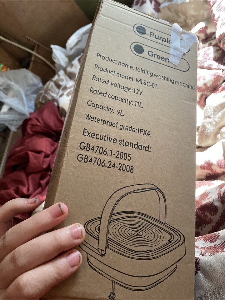 Portable Washing Machine Mini Washer Foldable Washer and Spin Dryer