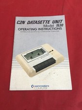 COMMODORE 64 C64 - 1530 DATASSETTE UNIT C2N OPERATING INSTRUCTIONS MANUAL