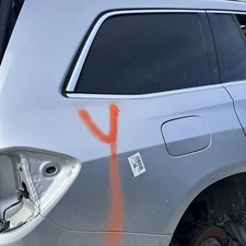 2017 - 2019 MERCEDES GLS450 X166 GAS TANK DOOR COVER OEM A0005849917 SILVER_775