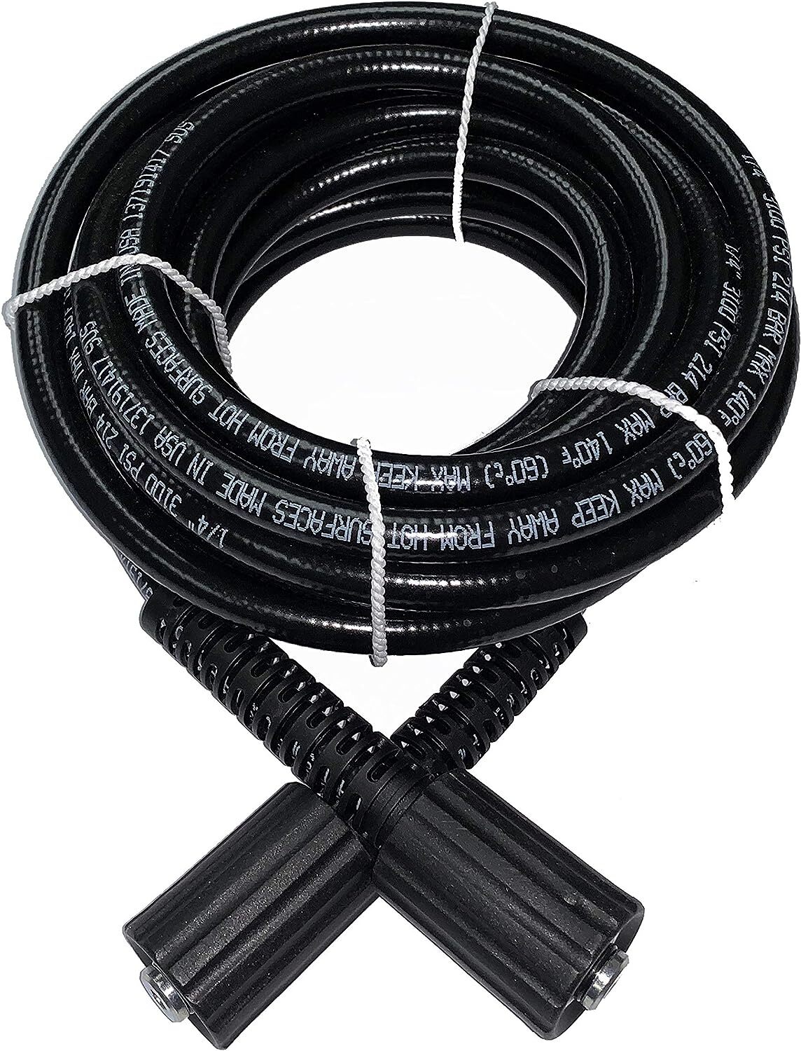 3100 PSI Pressure Washer Hose 1/4" X 25 Ft Briggs Stratton C