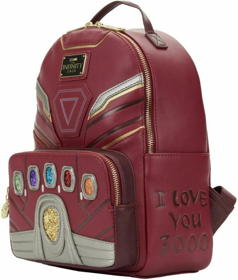 Marvel Infinity Saga Iron Man Gauntlet US Exclusive Mini Backpack Loungefly