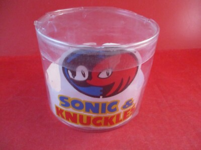 Sonic & Knuckles Sega Genesis Era Dakin Keychains EMPTY Store Display Container