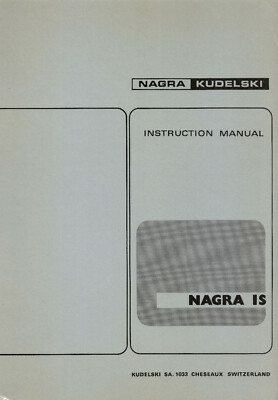 1 x NAGRA IS ! INSTRUCTION MANUAL ! ON ONE CD ! TOP ! RAR ! ENG !