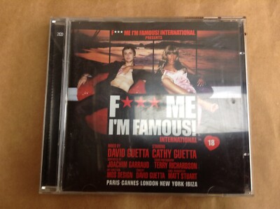 David Guetta - F*** Me! I'm Famous 2Cd 2006 Ministry Of Sound FMIFCD2 UK Presse