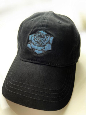 ミュージシャン Ado Blue Rose Dad Hat World Tour Wish Ado Blue Rose Logo Hat Wish Tour Merch Baseball Caps Summer