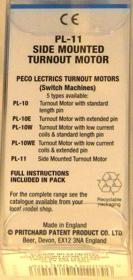 NEW Peco PL-11 Side Mounted Turnout Motor - Image 2 of 3