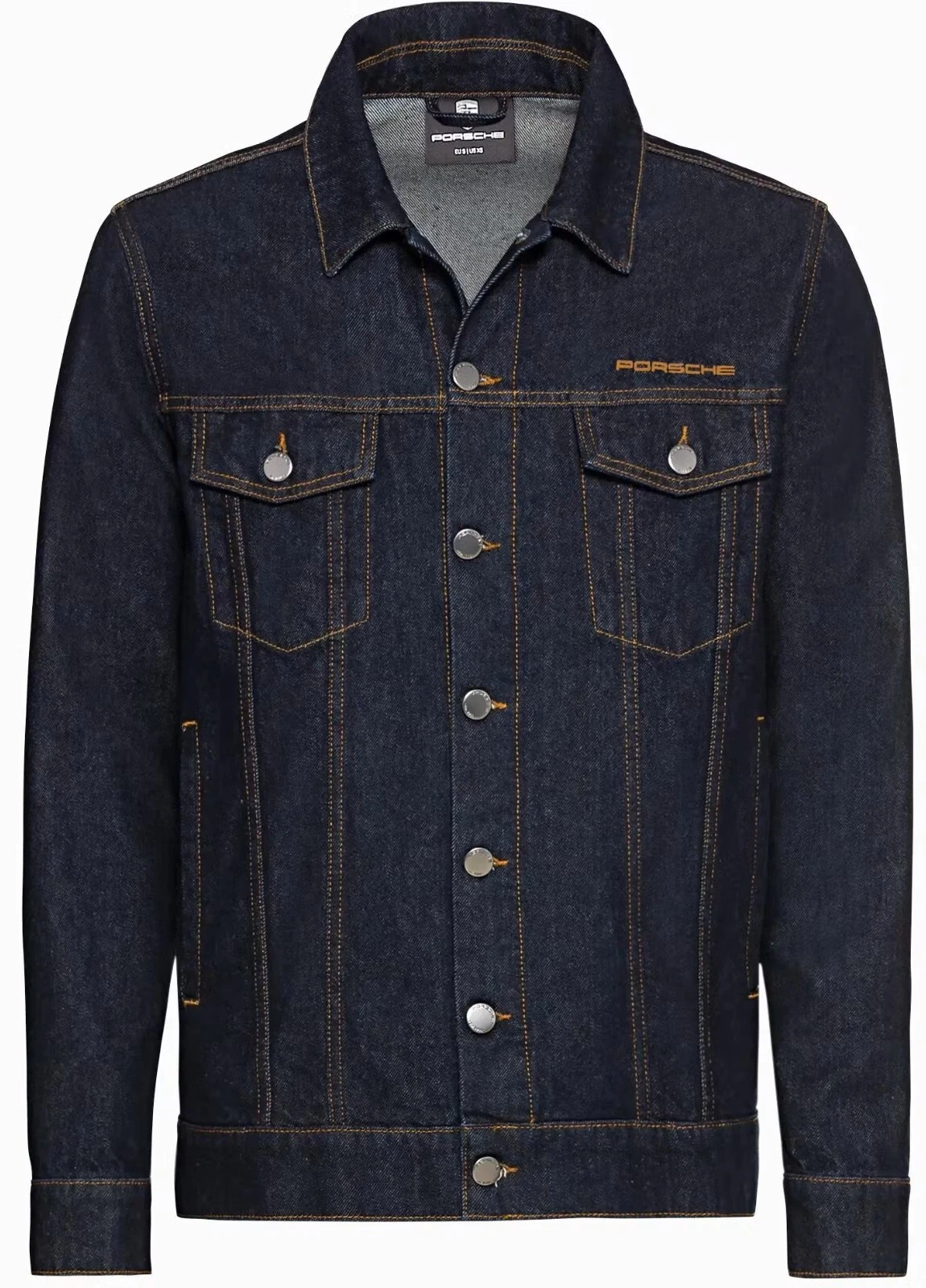 Authentic Porsche Essential Denim Trucker Jacket DDP (NO US CUSTOMS FEES)
