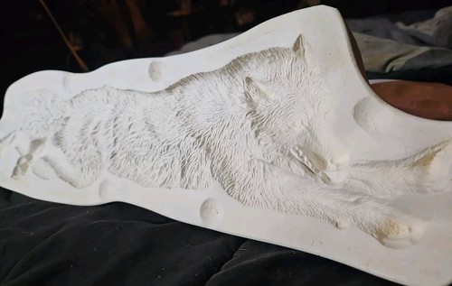 Nowells Vintage Ceramic Slip Casting Mold NM-2431 Wolf Ashcatcher 15" 1998 EUC - Picture 5 of 9