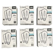 FEIT Electric 60W Dimmable Daylight LED Replacement Bulbs 6 Packs JJ