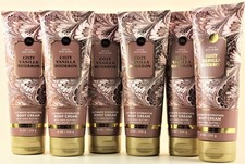 QTY 6 - Bath & Body Works COZY VANILLA BOURBO...